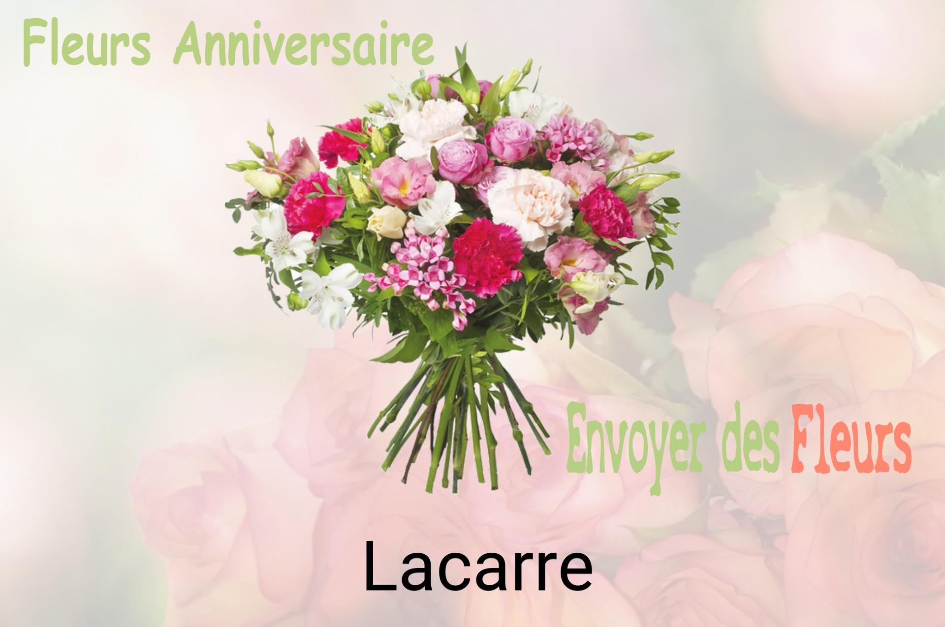 Bouquet de fleurs d’anniversaire livré à Lacarre